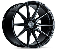 Load image into Gallery viewer, Vossen HF-3 20x10 / 5x112 / ET50 / Deep Face / 66.5 - Double Tinted - Gloss Black Wheel