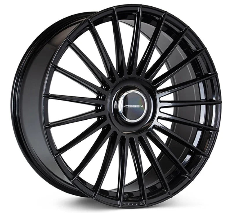 Vossen HF-8 22x10.5 / 5x112 BP / ET42 / 66.5 CB / Deep - Gloss Black Wheel