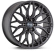 Load image into Gallery viewer, Vossen HF6-3 22x9.5 / 6x139.7 / ET20 / Deep Face / 106.1 - Matte Gunmetal Wheel