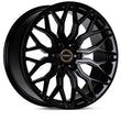 Load image into Gallery viewer, Vossen HF6-3 24x10 / 6x135 / ET25 / Deep Face / 87.1 - Gloss Black Wheel