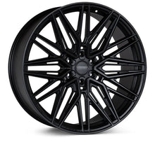 Load image into Gallery viewer, Vossen HF6-5 24x10 / 6x139.7 / ET25 / Deep Face / 106.1 - Satin Black Wheel