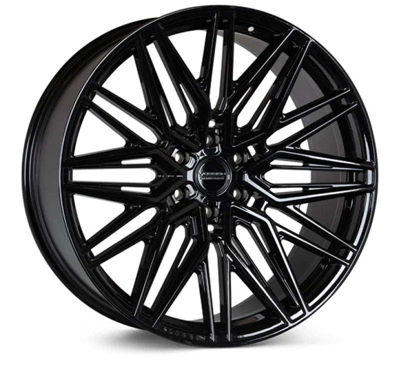 Vossen HF6-5 24x10 / 6x139.7 / ET35 / Deep Face / 95.1 - Gloss Black Wheel