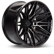 Load image into Gallery viewer, Vossen HF6-5 24x10 / 6x139.7 / ET35 / Deep Face / 95.1 - Tinted Gloss Black Wheel