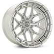 Load image into Gallery viewer, Vossen HFX-1 22x12 / 6x139.7 BP / ET-44 / 106.1 CB / Ultra Deep - Silver Polished Wheel