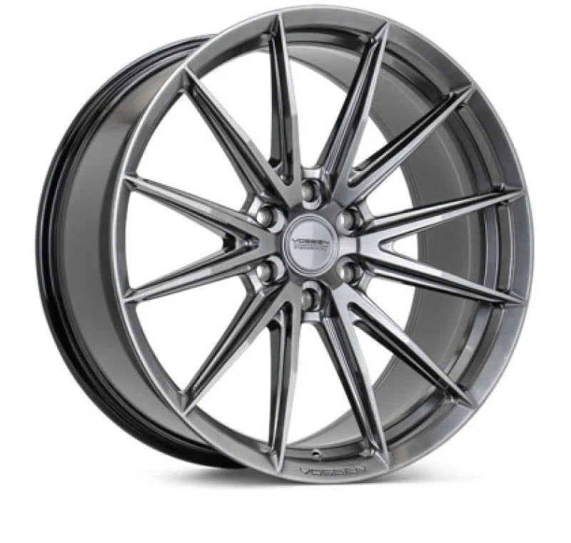 Vossen HFX-2 17x9 - 6x139.7 - ET0 - Super Deep - 106.1 - Hyper Black Wheel