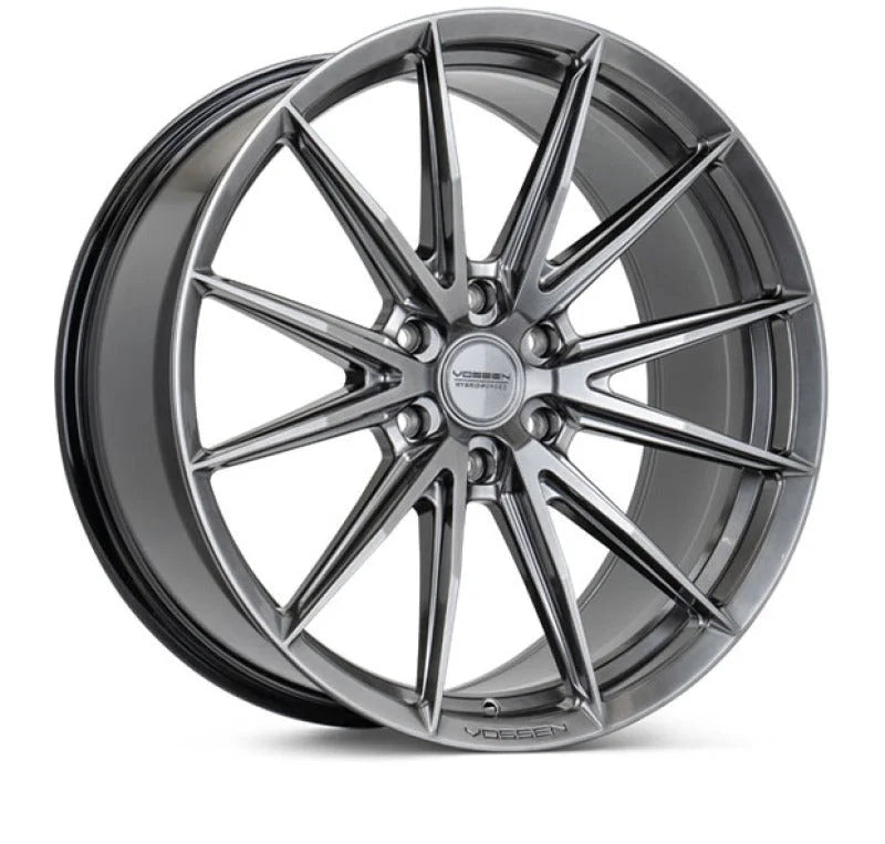 Vossen HFX-2 22x9.5 / 6x139.7 / ET30 / Deep Face / 95.1 - Hyper Black Wheel