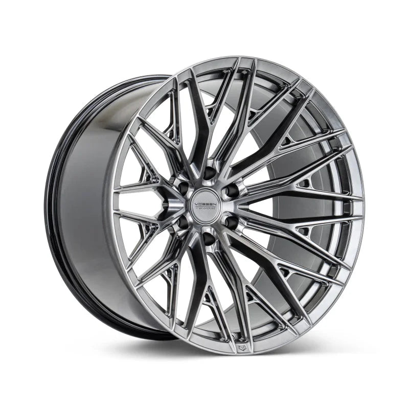 Vossen HFX-6 22x9.5 - 6x139.7 - ET30 - Deep - 95.1 - Hyper Black Wheel