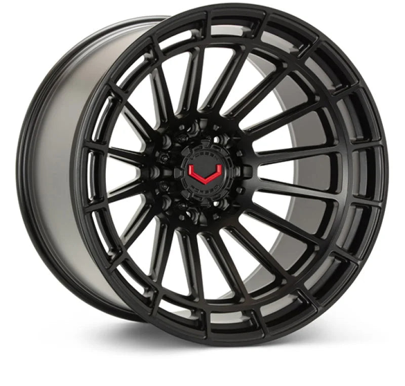 Vossen LCX-01 20x10 - 8x165.1 - ET18 - Super Deep - 125.1 - Satin Black Wheel