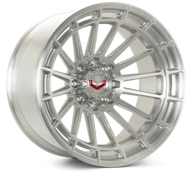 Vossen LCX-01 24x14 - 6x139.7 - ET44 - Mega Deep - 78.1 - Brushed Gloss Clear Wheel