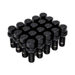 Load image into Gallery viewer, Vossen Lug Bolt - 15x1.25 - 32mm - 17mm Hex - Cone Seat - Black (Set of 20)