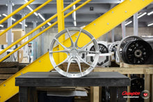 Load image into Gallery viewer, Vossen X Champion RS74 22X10 / ET54 / 5X130 / Brushed Gloss Clear Wheel - Front fits Porsche Taycan