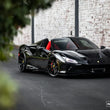 Load image into Gallery viewer, Vossen x Novitec NF10 21x9 ET:35 Gloss Black Ferrari 488 / F8 Front Wheel - Side View