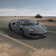 Load image into Gallery viewer, Vossen x Novitec NF10 22x11.5 ET:29 Gloss Black Ferrari 296 Rear Wheel - Side View