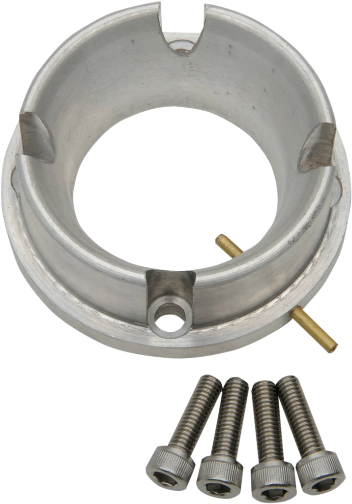 WSM Performance Parts Carburetor Adapter - Silver - 44 mm 006-661 - Side View