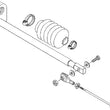 Load image into Gallery viewer, WSM Performance Parts Hose Protector - Sea Doo 003-103 - Side View