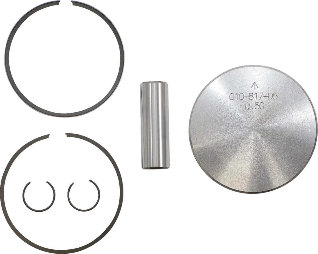 WSM Performance Parts Piston Kit - +0.50 mm - Original Series - Sea-Doo 010-817-05K - Side View