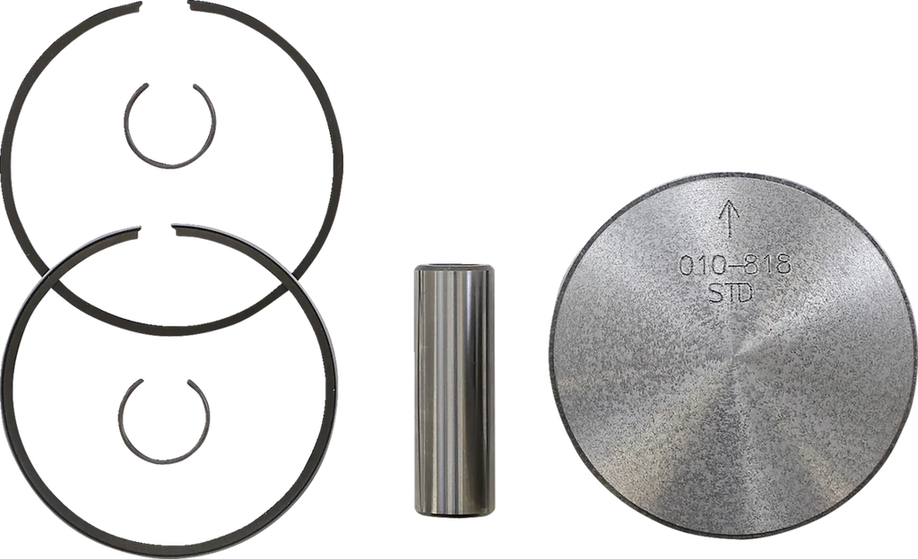WSM Performance Parts Piston Kit - Standard - Original Series - Sea-Doo 010-818K - Side View