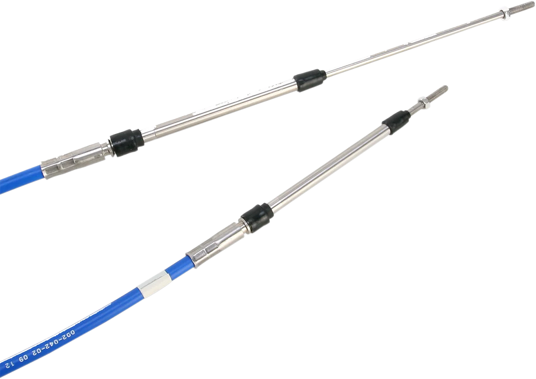 WSM Performance Parts Steering Cable - Kawasaki 002-042-02 - Side View