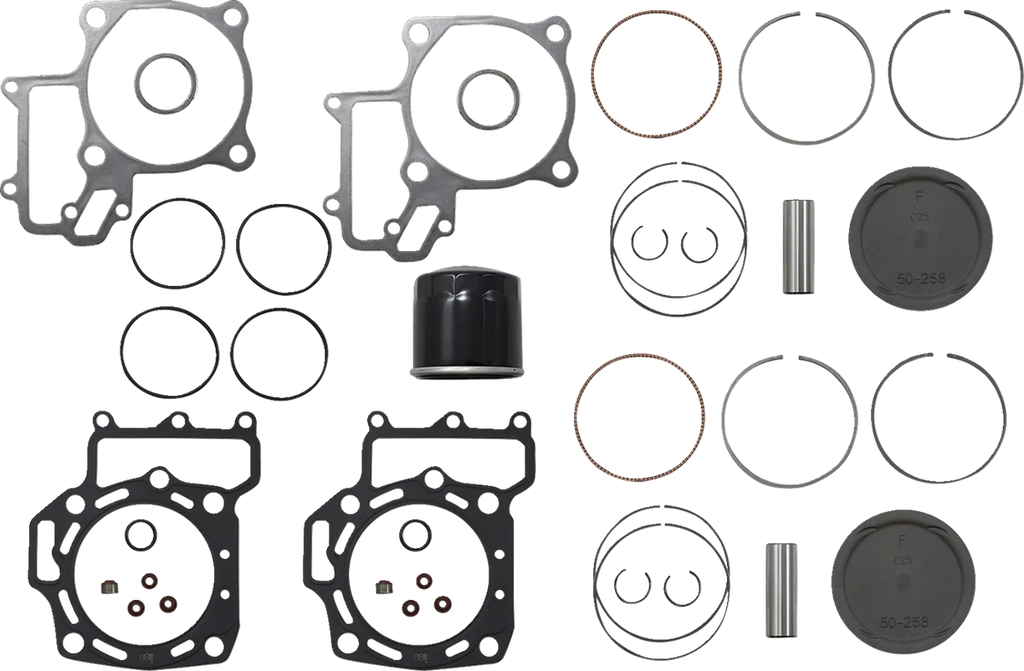 WSM Performance Parts Top End Kit - +0.25 mm - Kawasaki 54-258-11 - Main Product View