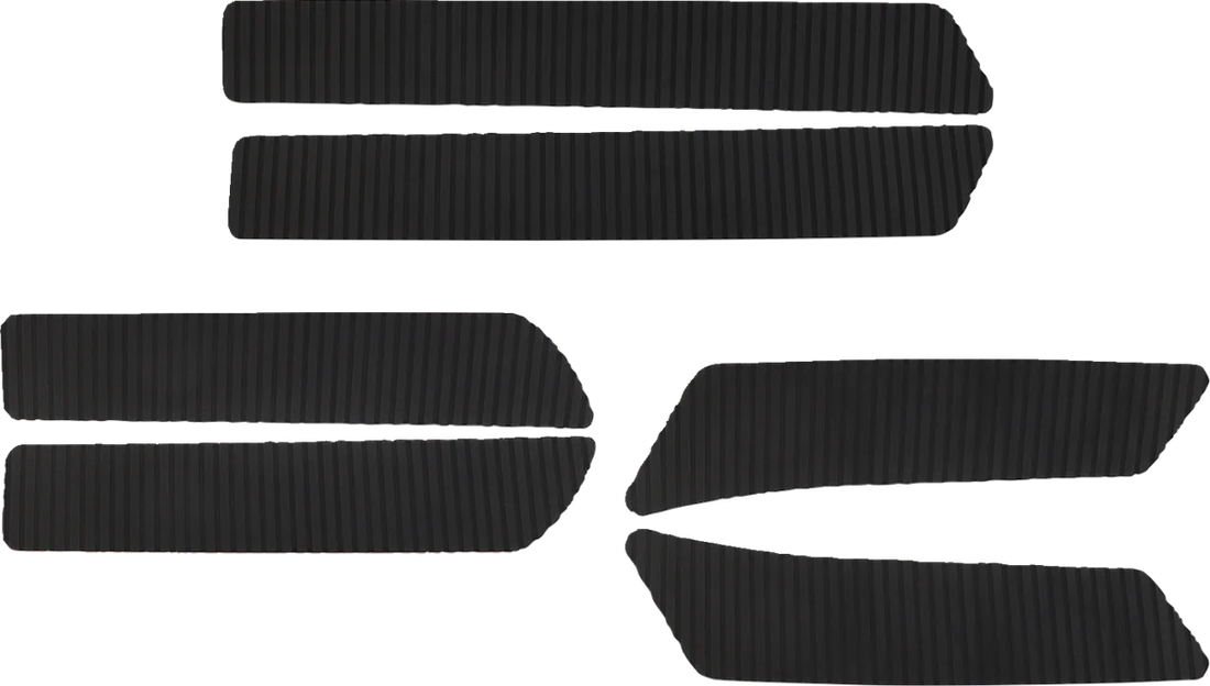 WSM Performance Parts Traction Mat - Black 012-213BLK - Back View