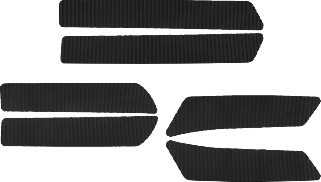WSM Performance Parts Traction Mat - Black 012-213BLK - Back View