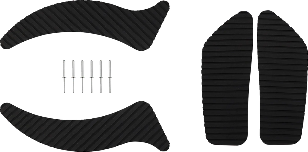 WSM Performance Parts Traction Mat - Black 012-218BLK - Back View