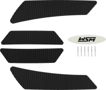 Load image into Gallery viewer, WSM Performance Parts Traction Mat - Black 012-219BLK - Side View