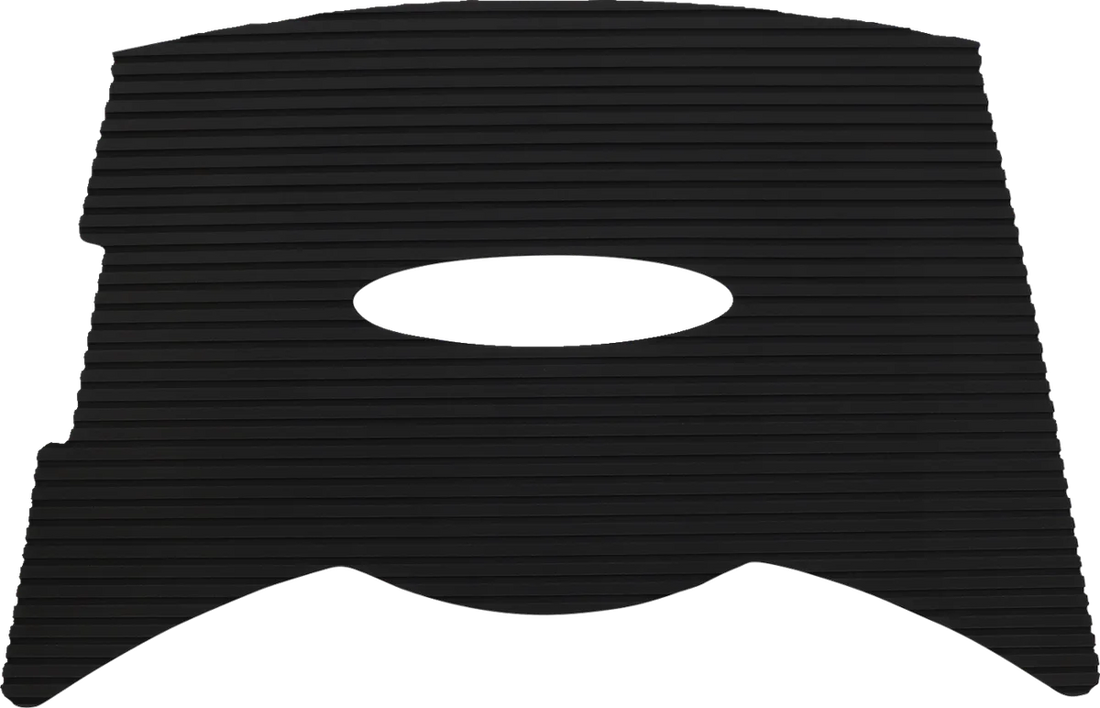 WSM Performance Parts Traction Mat - Black 012-219BLK - Back View