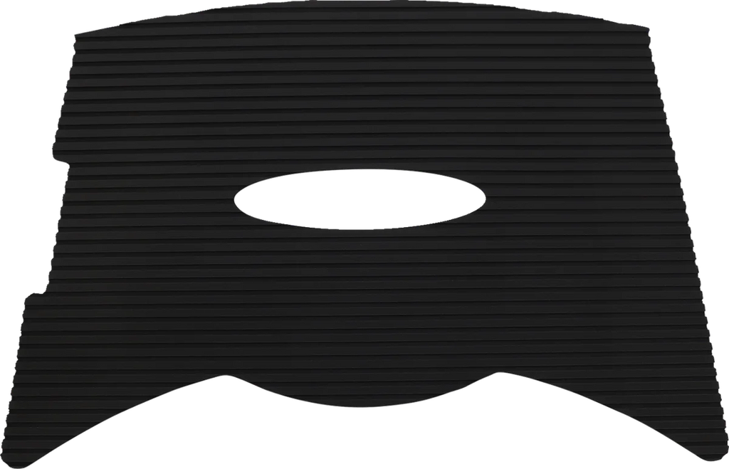 WSM Performance Parts Traction Mat - Black 012-219BLK - Back View