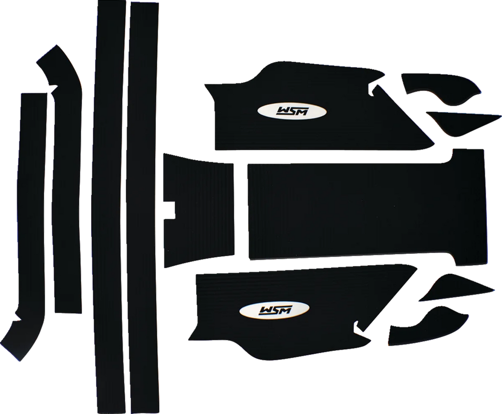 WSM Performance Parts Traction Mat - Black 012-222BLK - Main Product View