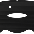 Load image into Gallery viewer, WSM Performance Parts Traction Mat - Black 012-224BLK - Side View