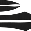 Load image into Gallery viewer, WSM Performance Parts Traction Mat - Black 012-308BLK - Side View