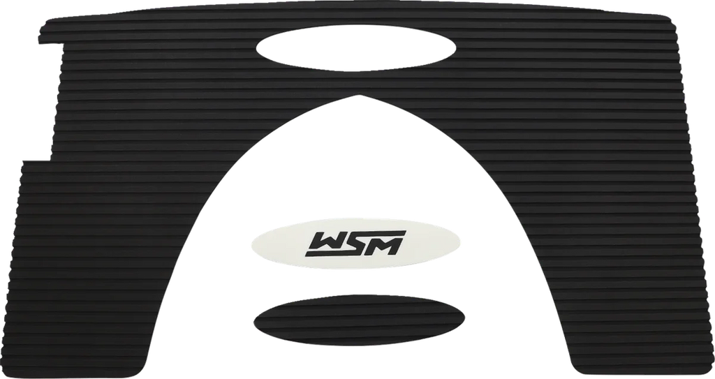WSM Performance Parts Traction Mat - Black 012-309BLK - Side View