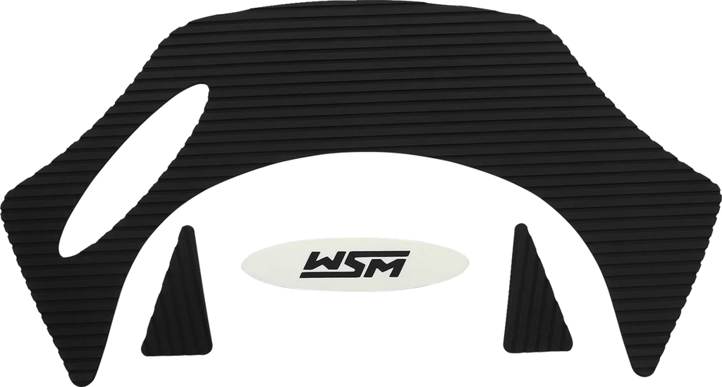 WSM Performance Parts Traction Mat - Black 012-312BLK - Side View