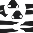 Load image into Gallery viewer, WSM Performance Parts Traction Mat - Black 012-319BLK - Main Product View