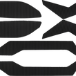 Load image into Gallery viewer, WSM Performance Parts Traction Mat - Black 012-323BLK - Side View
