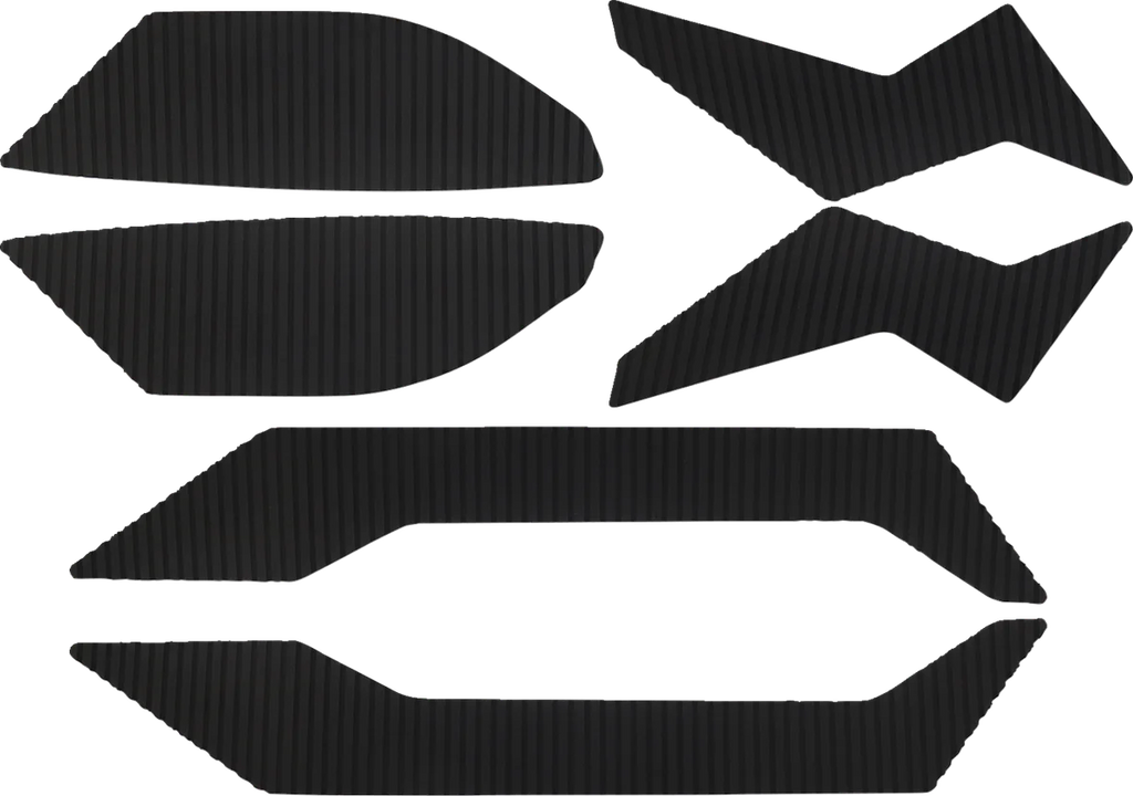 WSM Performance Parts Traction Mat - Black 012-323BLK - Side View