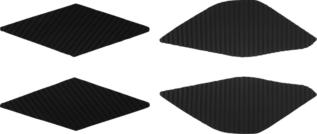 WSM Performance Parts Traction Mat - Black 012-330BLK - Side View