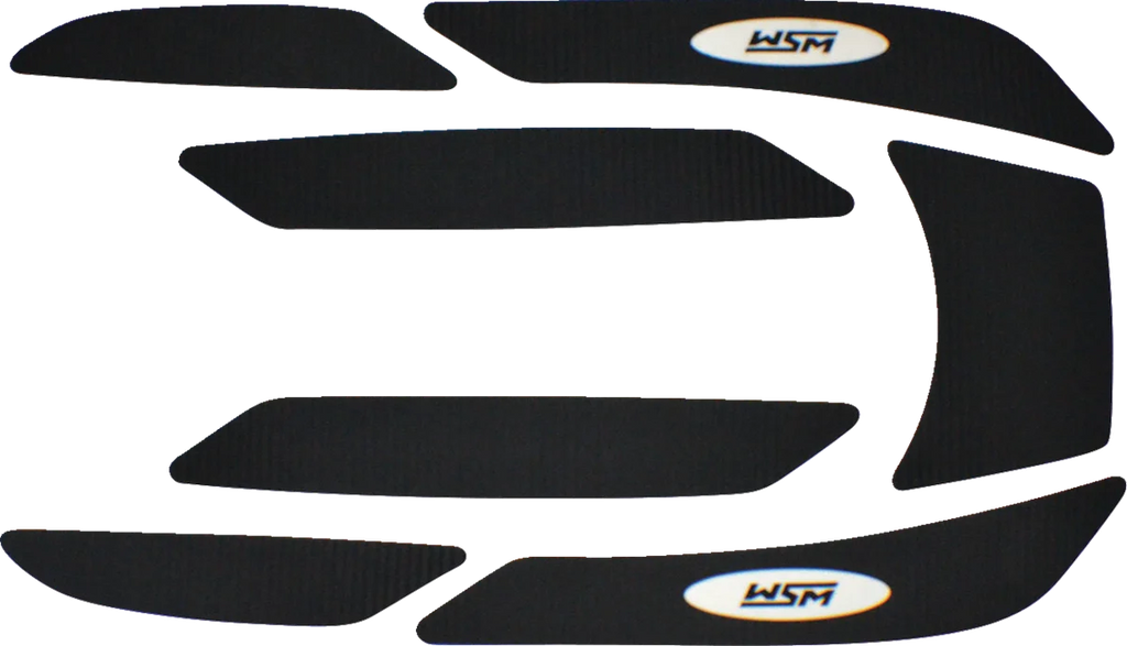 WSM Performance Parts Traction Mat - Black 012-401BLK - Side View