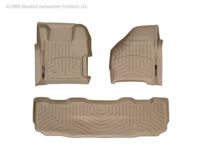 WT FloorLiner - Rear - Tan - Detail View