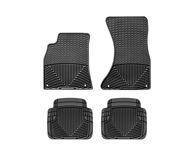 WT Rubber Mats - Front - Blk - Side View