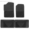 Load image into Gallery viewer, WT Rubber Mats - Front - Blk - Side View