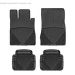Load image into Gallery viewer, WT Rubber Mats - Front - Blk - Side View