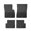 Load image into Gallery viewer, WT Rubber Mats - Front - Blk - Side View