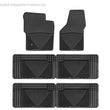 Load image into Gallery viewer, WT Rubber Mats - Front - Blk - Main Product View