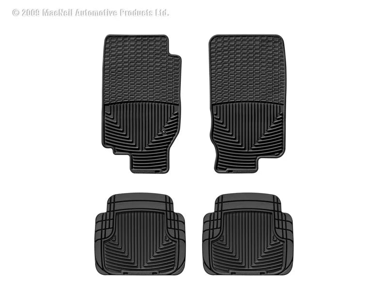 WT Rubber Mats - Front - Blk - Side View