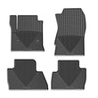 Load image into Gallery viewer, WT Rubber Mats - Front - Blk - Main Product View