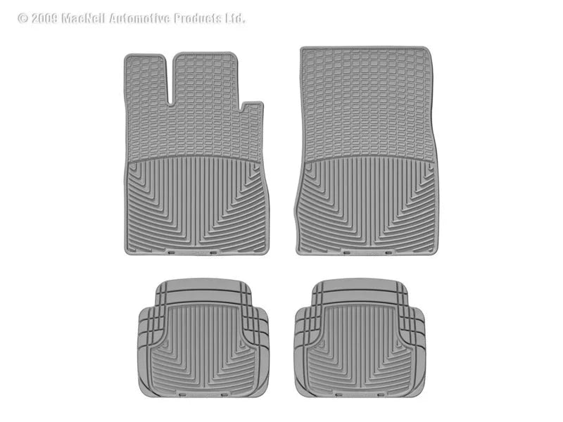 WT Rubber Mats - Front - Grey - Side View