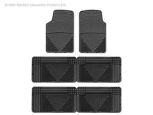 Load image into Gallery viewer, WT Rubber Mats - Rear - Blk - Main Product View