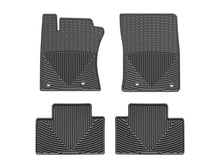 Load image into Gallery viewer, WT Rubber Mats - Rear - Blk - Side View